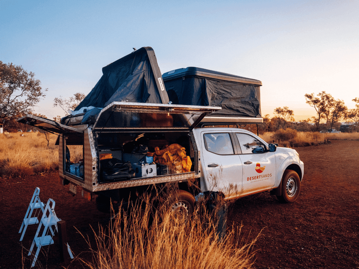 Wicked Campers Desert Sands 4X4